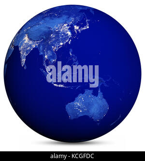 Earth globe map 3d rendering Stock Photo - Alamy
