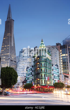 San Francisco downtown Stock Photo