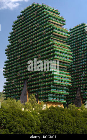 7-star hotel Sanya's Beauty Crown was included in the Guinness Book of Records as the world's largest hotel Stock Photo