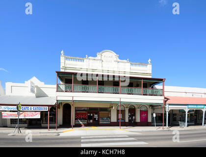 Facade of rural australian bank in small regional town Moree in ...