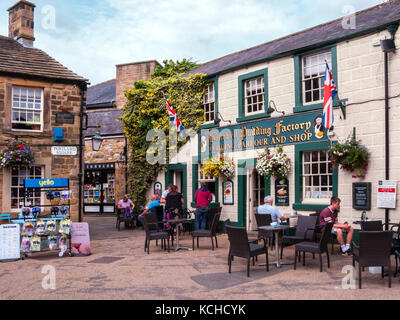 Bakewell Pudding Factory, Bakewell, Derbyshire Stock Photo