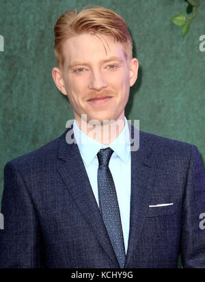 Sep 06, 2017 - Domhnall Gleeson attending 'Mother!' UK Premiere, Odeon Leicester Square in London, England, UK Stock Photo