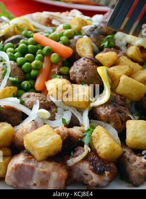 Catering food, picure of a well decorated catering food Stock Photo