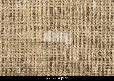 Background - rough sackcloth cloth. Closeup. Macro Stock Photo