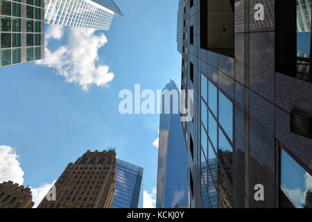 New-York buildings view from street level Stock Photo