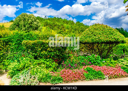 Museum of Impressionisms Garden, in the beautiful town of Giverny, France Stock Photo