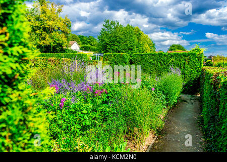 Museum of Impressionisms Garden, in the beautiful town of Giverny, France Stock Photo