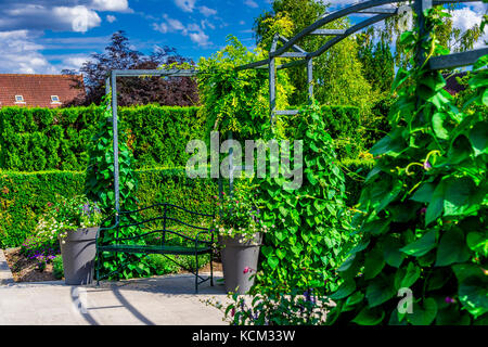 Museum of Impressionisms Garden, in the beautiful town of Giverny, France Stock Photo