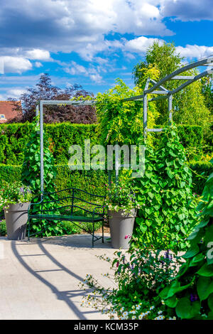 Museum of Impressionisms Garden, in the beautiful town of Giverny, France Stock Photo