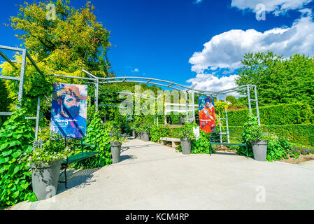 Museum of Impressionisms Garden in Giverny, France Stock Photo