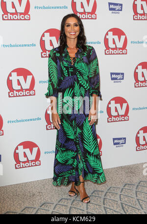 The TV Choice Awards at The Dorchester, Park Lane, London  Featuring: Christine Lampard Where: London, United Kingdom When: 04 Sep 2017 Credit: WENN.com Stock Photo