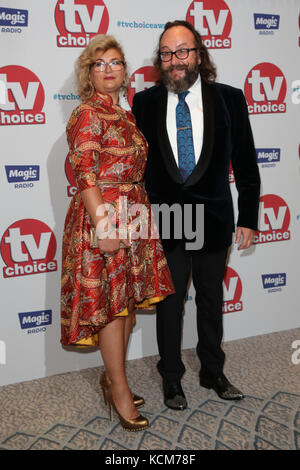 Dave Myers and his wife Liliana Orzac arrive at the Specsavers National ...