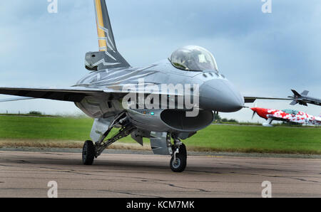 Lockheed martin F16 Fighting Falcon. Stock Photo