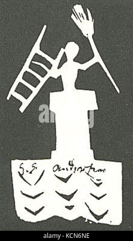 Hans Christian Andersen   The Shepherdess and the Chimney Sweep   silhouette Stock Photo