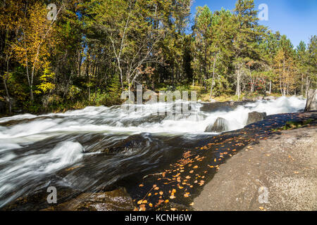 Rushing River, Rushing River Provincial Park, Ontario, Canada Stock Photo