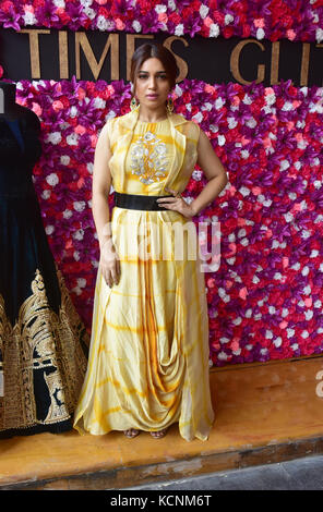 Mumbai, India. 06th Oct, 2017. Bollywood actress Bhumi Pednekar inaugurate Glitter 2017 Wedding & Lifestyle Exhibition at hotel JW Marriott, juhu in Mumbai. Credit: Azhar Khan/Pacific Press/Alamy Live News Stock Photo