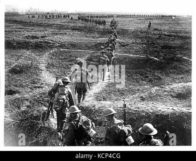 Battle of the Canal du Nord battle map (Sept 1918 Stock Photo - Alamy