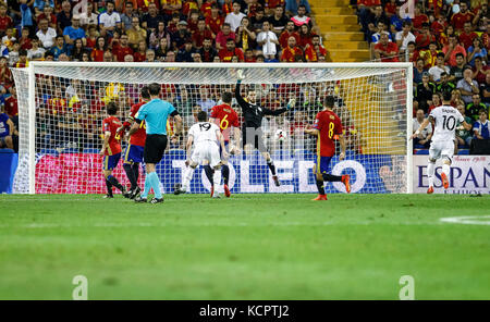 Alicante, Spain. 6th Sep, 2017. European Qualifiers Russian World Cup 2018, match 9 between Spain and Albania at the Jose Rico Perez Stadium. Credit: ABEL F. ROS/Alamy Live News