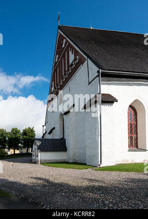 Cathedral in Porvoo, Finland Stock Photo