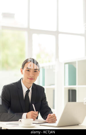 Young office manager Stock Photo