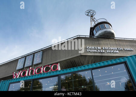 Wahaca restaurant and cafe at the South Bank Centre, London, UK