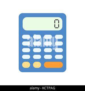 Calculator vector icon. Stock Vector