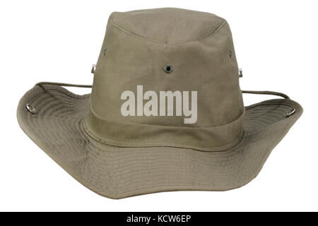 Boonie hat isolated on white background Stock Photo