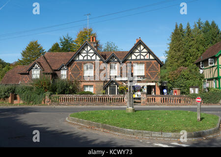 The village shop in the pretty village of Albury in Surrey, UK Stock Photo