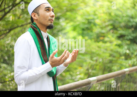 Closeup shot of Muslim Man Recite Doa Stock Photo - Alamy