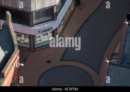 F. Hinds Jewellers in Blackpool town centre. Stock Photo