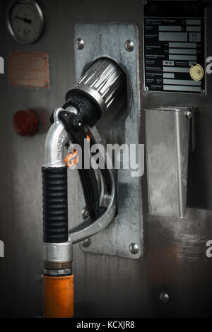 Autogas nozzle gasstation lpg Stock Photo