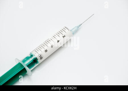 Narcotic anaesthetic syringe propofol Stock Photo