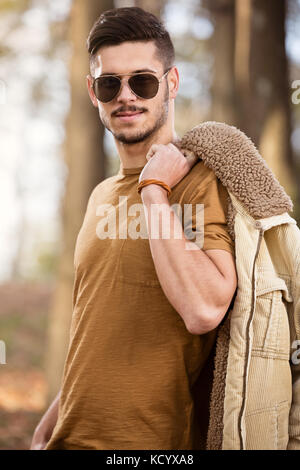 Handsome Stylish Man Posing Outdoor Hotel Stock Photo 337446788 |  Shutterstock