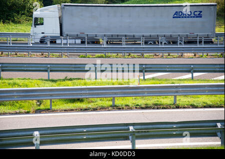 Autostrada Alpe-Adria A23 in Treppo Grande, Udine, Italy. 25 August 2017 © Wojciech Strozyk / Alamy Stock Photo Stock Photo