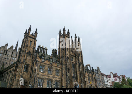 The assembly hall of the New College in Edinburgh, Scotland Stock Photo