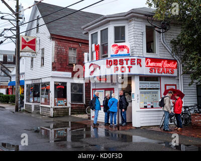 Lobster Pot Fish Restaurant in Provincetown MA USA Stock Photo