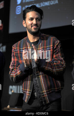 Shazad Latif attends the 'Star Trek: Discovery' Panel at The Theater at Madison Square Garden during the New York Comic Con 2017 on October 7, 2017 in New York City. Stock Photo