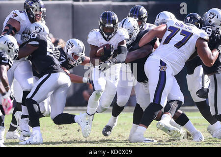 Baltimore Ravens running back Javorius Buck Allen poses for a portrait  during the NFLPA Rookie Premiere, on Saturday May 30, 2015 in Los Angeles  at the LA Memorial Coliseum. (Dominic DiSaia/AP Images