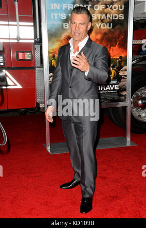 Los Angeles, USA. 8th Oct, 2017. Josh Brolin at the premiere for 'Only The Brave' at the Regency Village Theatre, Westwood.  Picture: Sarah Stewart Credit: Sarah Stewart/Alamy Live News Stock Photo