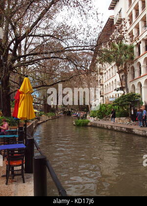 Waterway The River Walk San Antonio Texas USA Stock Photo - Alamy