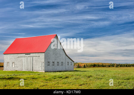 Barn, Botsford, Westmorland County, New Brunswick, Canada Stock Photo