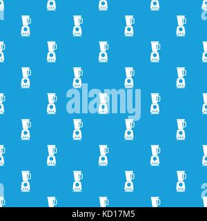 Blender pattern seamless blue Stock Vector