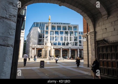 London Stock Exchange LSE building, Paternoster Square, City of London, UK Stock Photo