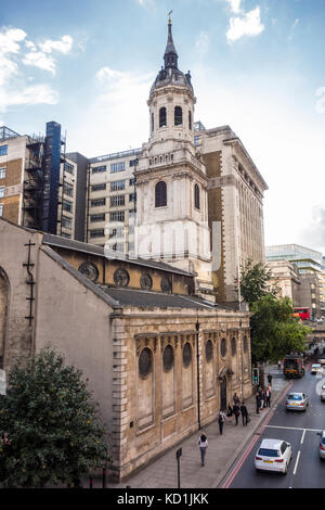 St Magnus The Martyr, Lower Thames Street, City of London, UK Stock Photo