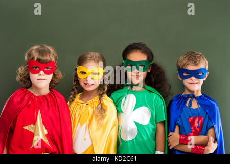 superheroes Stock Photo