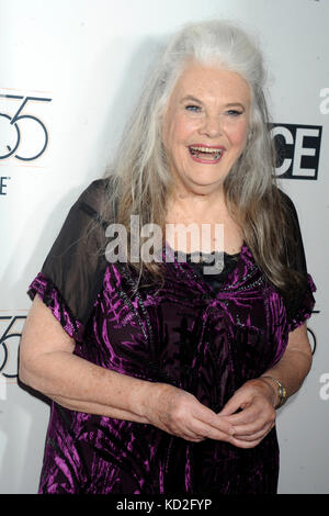 New York, USA. 8th October 2017. Lois Smith attends the 'Lady Bird' premiere during the 55th New York Film Festival at Alice Tully Hall on October 8, 2017 in New York City. Credit: Geisler-Fotopress/Alamy Live News Stock Photo