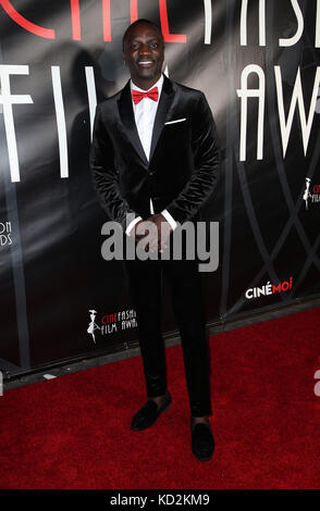 Hollywood, USA. 8th Oct, 2017. 08 October 2017 - Hollywood, California - Akon. 4th Annual CineFashion Film Awards. Photo Credit: F. Sadou/AdMedia Credit: F. Sadou/AdMedia/ZUMA Wire/Alamy Live News Stock Photo