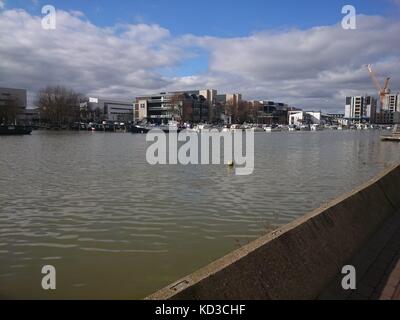 Lincoln , Brayford Wharf Stock Photo