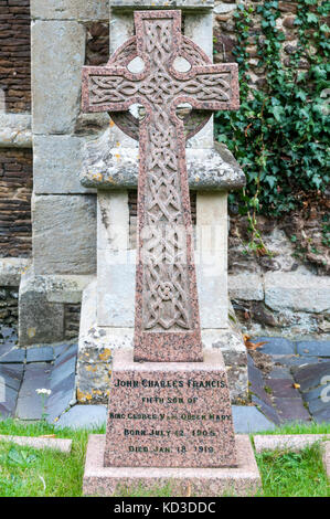 Grave and headstone of "Prince John", son of King George V and Queen