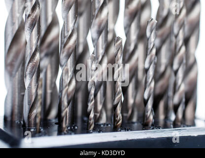 screwdriver bits set Stock Photo